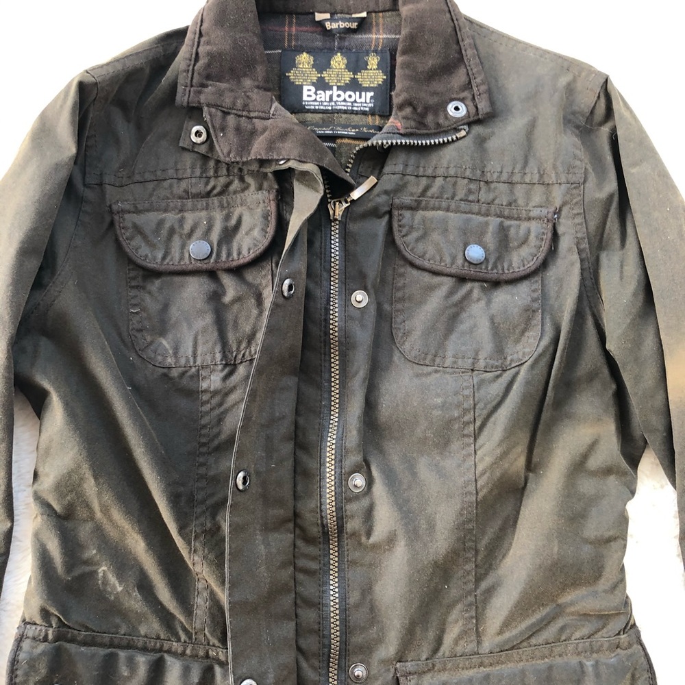 Slim fit Barbour jacket equestrian riding coat